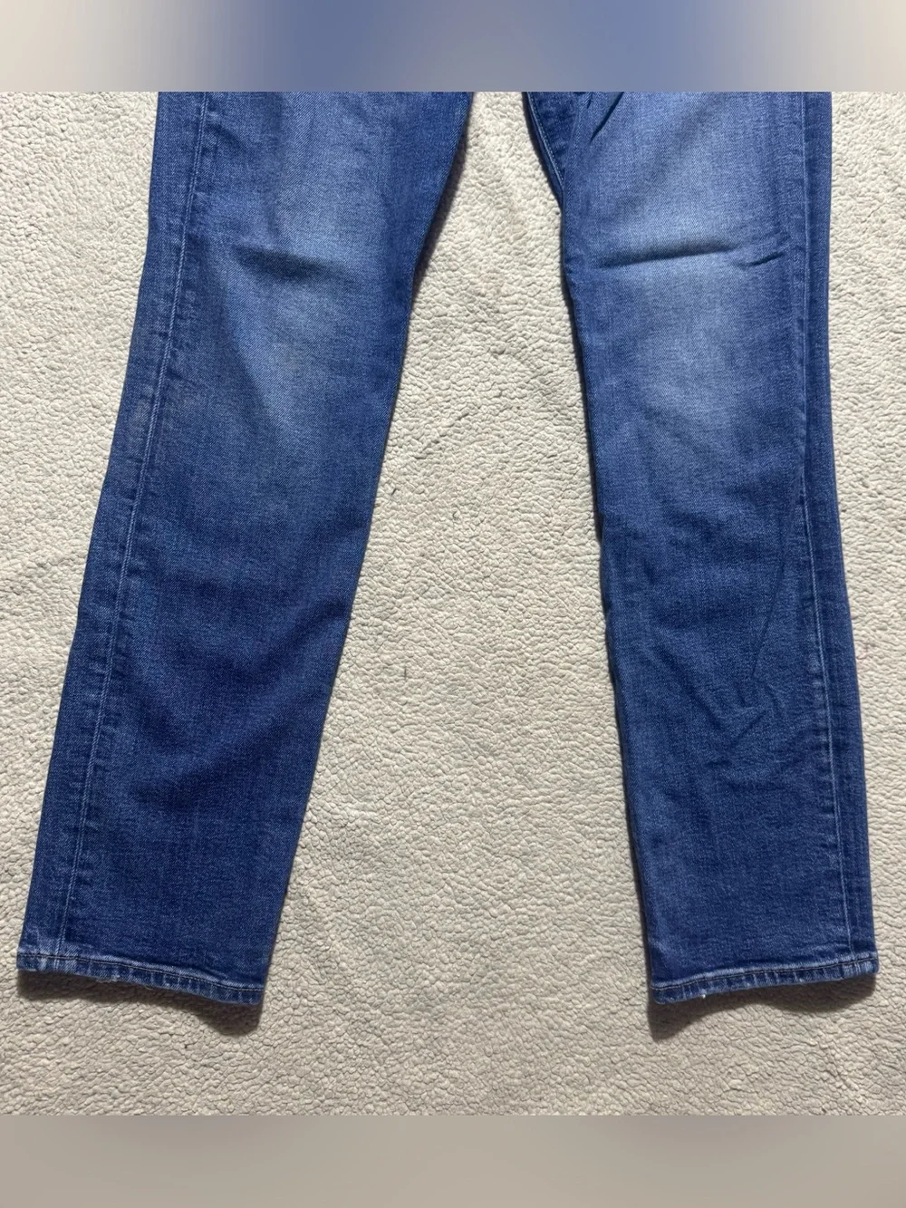 Madewell Jeans Mens 30 Straight Blue Denim Mid Rise Cotton Blend Meas 29x31